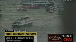 US Airways Flight 1549 crash into the Hudson Live NYC New York [upl. by Terrej765]