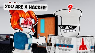 SHE ACCUSED ME OF BEING A HACKER  ROBLOX FLEE THE FACILITY [upl. by Schaaff738]