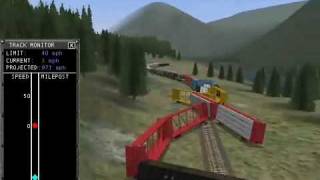 Microsoft Train Simulator Train Wrecks Part 10 [upl. by Akinoj]