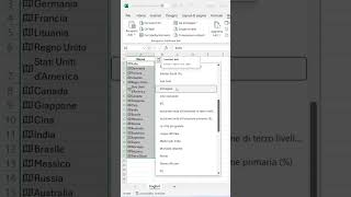 Come Aggiungere Bandiere e Valute in Excel con Dati velocemente💱🌍quot [upl. by Areyk]