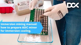 Immersion Mining manual How to prepare ASIC miner for the immersion cooling [upl. by Ailil]