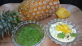 Pineapple raita restaurant style [upl. by Seed]