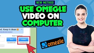 How to use omegle video on computer 2024  Use Omegle on laptopPC [upl. by Ytnom]