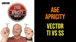 Blackland Vector Ti vs SS  AampE Apricity  Mimosa amp Melon  Synthetic [upl. by Llimaj102]