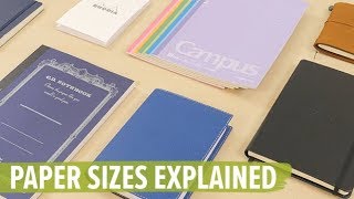 Paper Sizes Explained [upl. by Brackely285]