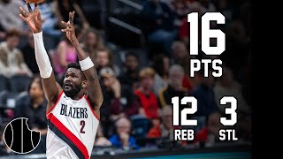 Deandre Ayton Highlights  Trail Blazers vs Grizzlies  3rd Nov 2023 [upl. by Catherin]