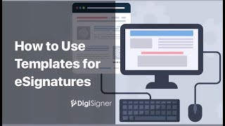 How to Use Templates with Electronic Signature  DigiSigner e Signature [upl. by Danni]