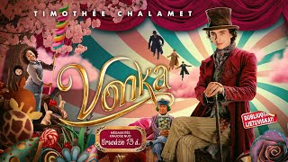 VONKA  Wonka  magiška šokoladu kvepianti istorija visai šeimai KINUOSE nuo gruodžio 15 anonsas [upl. by Whiteley]