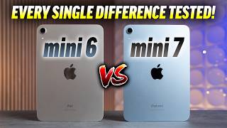 iPad mini 6 vs mini 7  FINALLY Worth Upgrading [upl. by Marquis133]