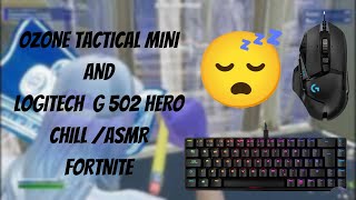 ASMR Chill🤩 Piece Control 1v1🏆Satisfying Keyboard   Fortnite [upl. by Laufer]