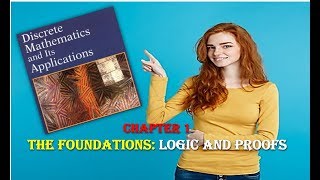 Discrete Maths Logic and Proofs Rules of Inference CHAPTER 1 SECTION 16 Part 1 [upl. by Audrit]