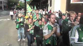 Portland Timbers Away vs Vancouver 10 02 11 [upl. by Mayce891]