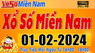 Xổ Số Miền Nam Hôm Nay Ngày 122024  Kết Quả Xổ Số Miền Nam Hôm Nay Ngày 1 Tháng 2 [upl. by Jamnis]