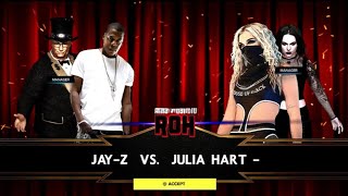 ROH JayZ vs Julia Hart [upl. by Ahsoet]