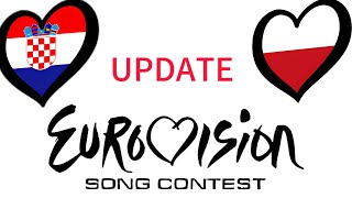 Eurovision 2025 updatePoland 🇵🇱 confirmed Dora🇭🇷 2025 news [upl. by Eenehs]