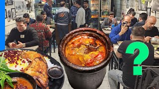 Oldest Traditional Restaurant in Bazaar of Tehran Iran [upl. by Anoed743]