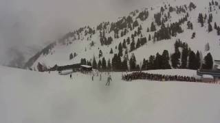 Neukirchen am Großvenediger  Bramberg Piste 4a Wildkogelbahn Berg  Ganzeralm bis Frühmesser [upl. by Ardnekan975]