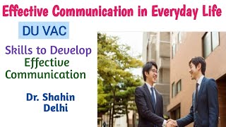 DU VAC communicationskills delhiuniversity dusol ncweb [upl. by Theurich]