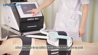 How to use Personal EMShape Neo EliteEMSlim neo Machine [upl. by Iroak]