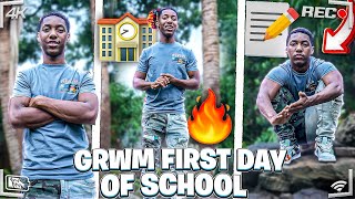 GRWM FIRST DAY OF SCHOOL  JUNIOR YEAR [upl. by Ecadnak606]