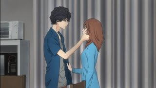 Kou and Futaba moments Part 4 Ao Haru Ride [upl. by Irpak]