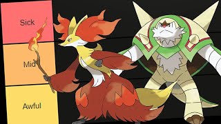 Ranking EVERY Gen 6 Kalos Pokemon [upl. by Amyas]