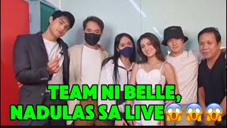 TEAM NI BELLE NADULAS SA LIVE😱😱😱 [upl. by Basham805]