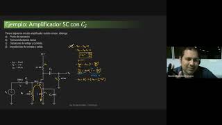 Electrónica  FET  62 Amplificador SC con Cs PARTE 2 [upl. by Ayiak384]