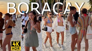 4K 🇵🇭 BORACAY 2024  The Best White Beach Destination in the World  Philippines  May 2024 Tour [upl. by Mcgaw]