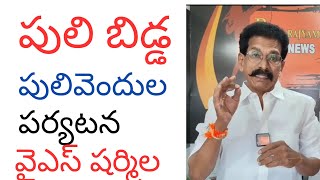 పులి బిడ్డపులివెందులపర్యటనwesupportcreatorspulibiddapulivendulaparyatana [upl. by Eyt]