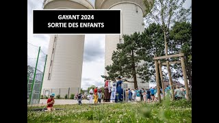 GAYANT 2024  SORTIE DES ENFANTS  8 JUILLET [upl. by Laroy]