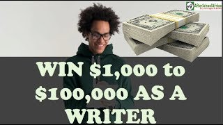 Top 10 Creative Writing Competitions for Writers  WIN UP to 100000 [upl. by Ateuqal32]