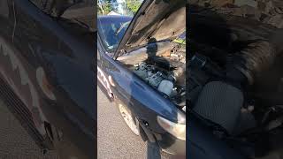 Radiator hose blew off 2007 Saab 97x 53l [upl. by Drauode]