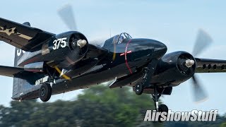 Warbird Chaos in Oshkosh  Saturday  EAA AirVenture Oshkosh 2018 [upl. by Kask]