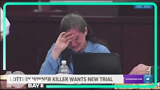 Woman convicted of lottery winner from Lakeland murder wants another new trial [upl. by Rosalee]