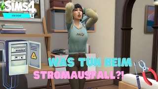 Lösung beim Stromausfall  Sims 4 zu vermieten 3 [upl. by Amoreta]