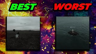 NFs BEST and WORST song from each album [upl. by Acimak281]