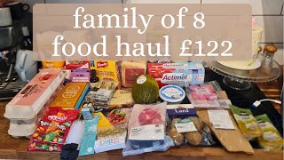 £122 FAMILY OF 8 GROCERY HAUL amp MEAL PLAN  JULY 2024 [upl. by Nnep]