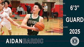 2025 63quot Guard Aidan Bardic High School Basketball Highlights [upl. by Kcorb]