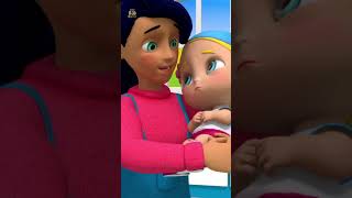 Boo Boo Song shorts nurseryrhymes kidssong babybigcheese cartoonvideos babysongs [upl. by Sherborne340]