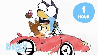 🔴LIVE Amazing Travels 🚘 ✨  1 HOUR  Travel Games with Bluey and Bingo  Bluey [upl. by Einttirb]