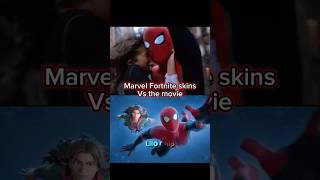 Fortnite skins vs the movie short marvel gaming [upl. by Valentino224]