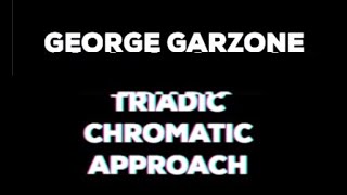 George Garzone  Triadic Chromatic Approach  Jazz Improvisation at home [upl. by Olenta]