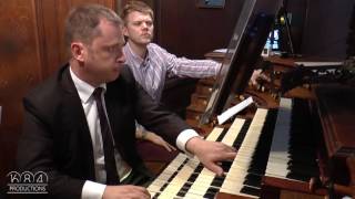 SaintSulpice organ Vincent Warnier plays Durufle Prelude amp Fugue on ALAIN 15 June 2014 [upl. by Rajewski]