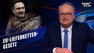 So bremst die FDP die ganze EU aus – das Lieferkettengesetz  heuteshow vom 16022024 [upl. by Esydnac144]