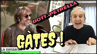 Il dott Roberto Petrella quotGatesquot   La Zanzara 18122020 [upl. by Orgell716]