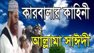 কারবালার কাহিনী allama delwar hossain sayeedi bangla waz [upl. by Claudy745]