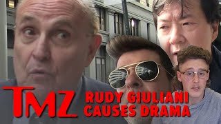 ‘Masked Singer’ Judges Walk Off Set After Rudy Giuliani Revealed as Contestant  TMZ Now [upl. by Aihsiek]