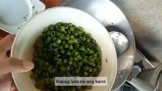 How to cook adobong Tangkay ng kangkong Cooking demonstration in EPP [upl. by Carlock]