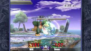 Revival of Salt  Will Donkey Kong Vs Doom Falco  Bracket  SSBB [upl. by Llebyram]